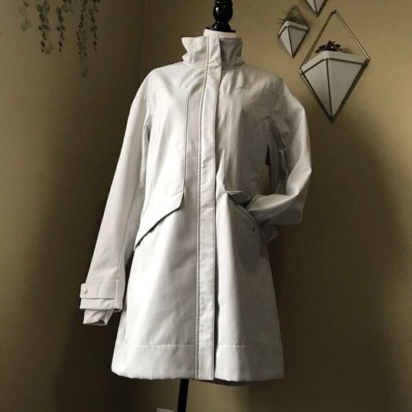 Light Grey Mid Length Jacket - Picture 2 of 8